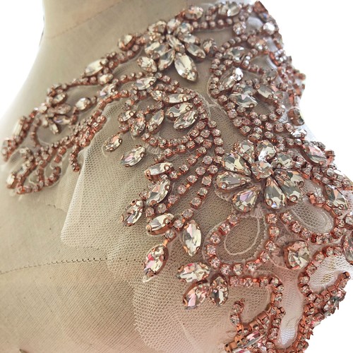 Sparkling rhinestone applique - sparkling,