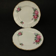 Mayfair Pink Rose Side Plates