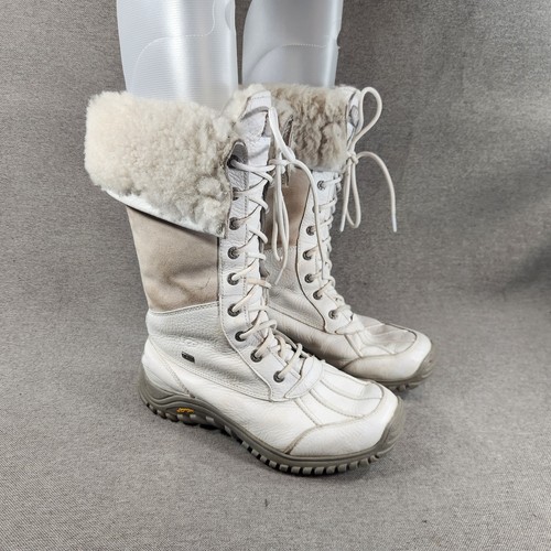 Ugg adirondack white - ugg, leather