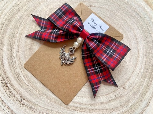 Scottish red ramsay tartan - ramsay,