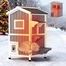 Insulated Outdoor Cat House 2