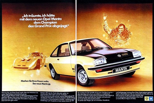 Opel manta e original - b, gt/e