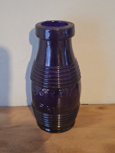 Vintage amethyst glass - amethyst, barrel