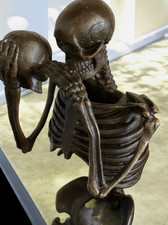 Vintage Memento Mori Bronze