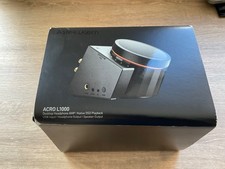 ASTELL & KERN ACRO L1000 GUN METAL HEADPHONE AMPLIFIER BOXED.