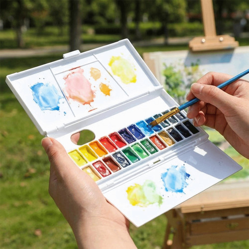 Foldable watercolor pigment - foldable,