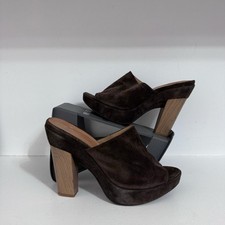 Carvela Wooden Heel Mules