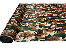 Ripstop Camo Waterproof Fabric