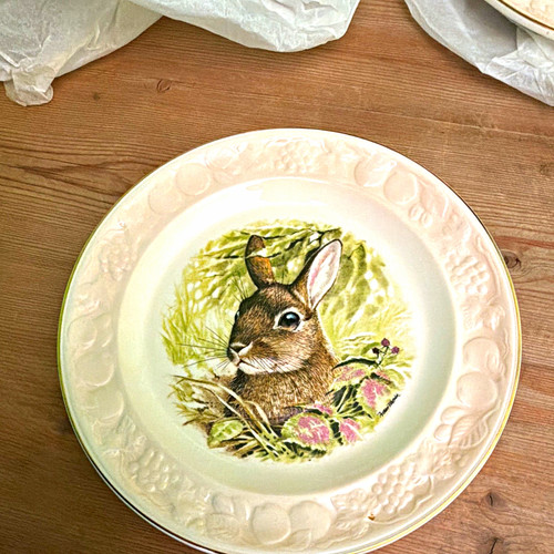 Royal worcester palissy rabbit - worcester,