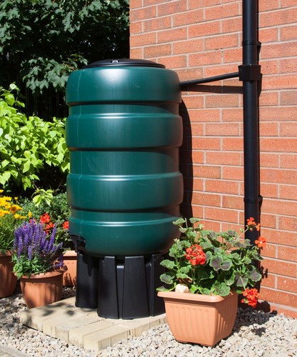 230l large water butt - water, set