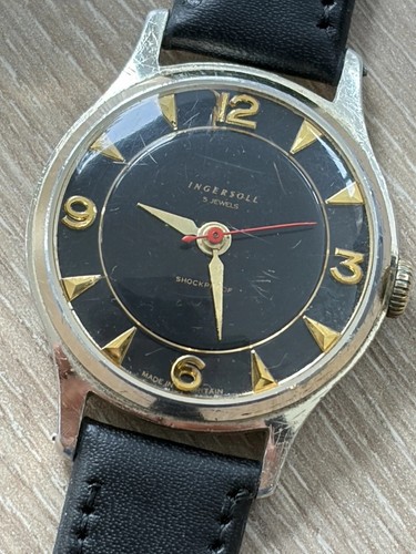 Vintage 1960s ingesoll black - vintage,