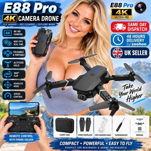 E88 pro camera drone - **e88,