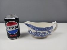 W R Midwinter WILLOW Pattern Gravy Boat - 17.5 cm in Length
