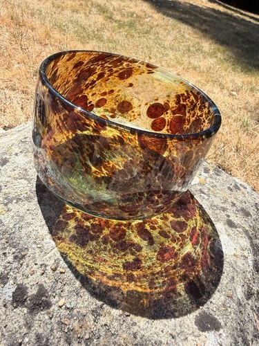 Mdina glass bowl - mdina,