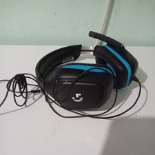 Logitech G432 Black/Blue Wired