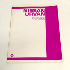 Nissan Urvan Model E23 Series