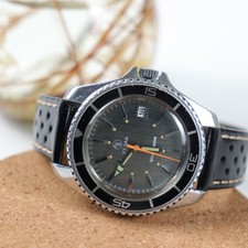 Yema Sous Marine | Sunburst Grey Dial | Manual Wind | 38mm