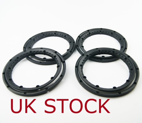 Black wheel beadlock rim - black,