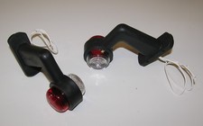 2 X RUBBER TRAILER SIDE MARKER