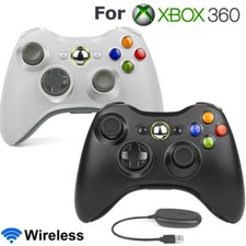 Wireless Game Controller Gamepad For Microsoft XBOX 360 Console PC Windows 11/10