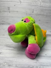 Vintage Green dog Ancol Squeaky dog toy 29cm