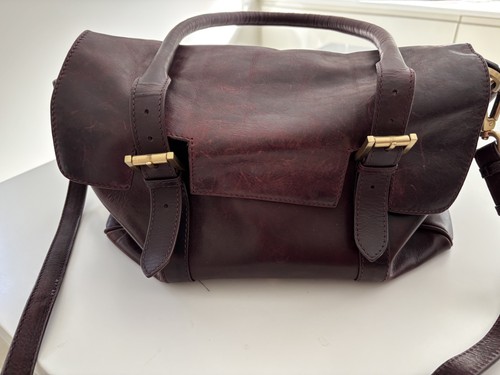 Joules leather shoulder bag - joules,