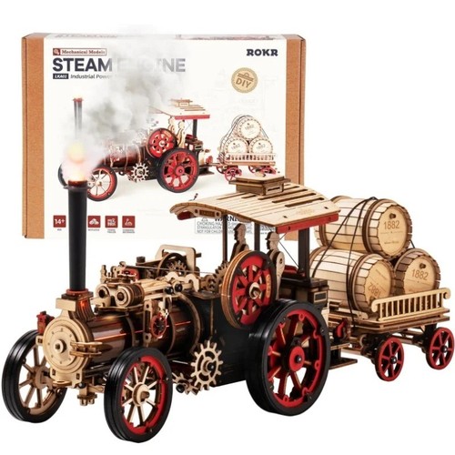 Rokr wooden puzzle - rokr, steam