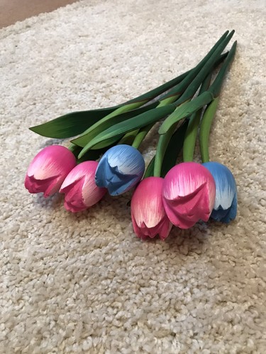 Wooden decorative flowers hand - decorative, flowers,hand