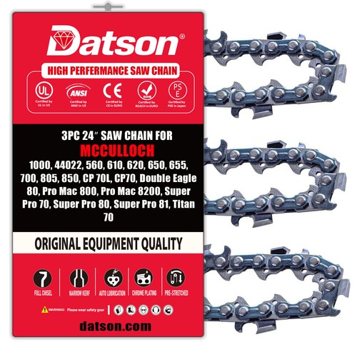 3pack chainsaw chain for - 3pack,24",