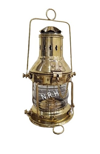 Brass decorative oil lamp - decorative,