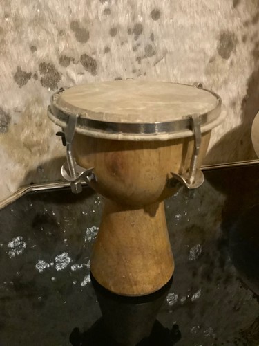Mini djembe drum - drum,, wood
