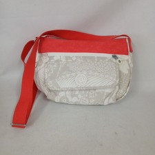 Kipling White Grey Coral Pink