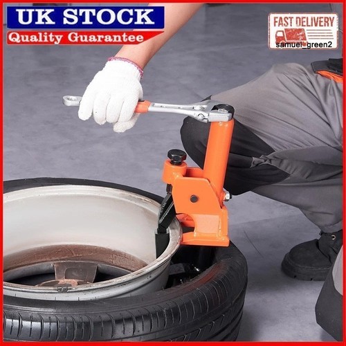 Portable manual tire bead - tire,
