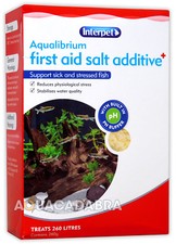 INTERPET AQUALIBRIUM SALT HEALTHY pH BUFFER FRESH WATER AQUARIUM FISH TANK