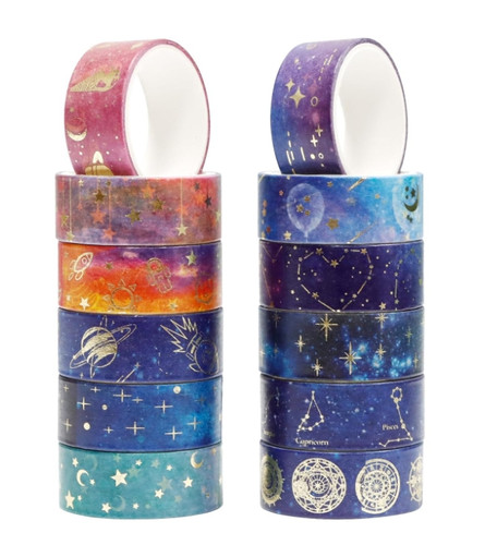 Rolls washi tape - 12, set