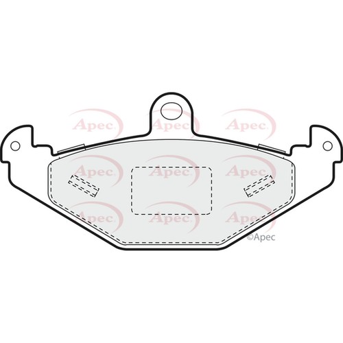 Brake pads set - brake, for