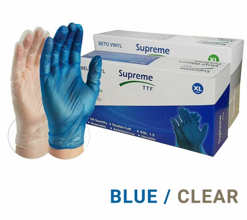 1000 disposable vinyl gloves - vinyl,