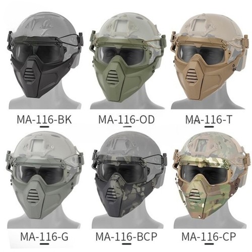 Tactical half fask mask - half,