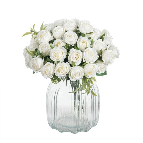 Silk rose artificial bouquet - silk,