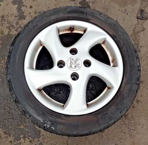 Peugeot 206 alloy wheel - alloy,