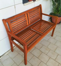 Small Garden Bench Wooden Patio Furniture 2 Seater Chair Outdoor Park Deck Seat