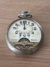 WEBDOMAS 8 DAYS POCKET WATCH YEAR 1900 - SPIRAL BREGUET