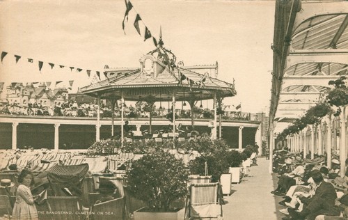 Clacton sea essex bandstand - essex,