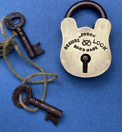 Antique padlock victorian - padlock,