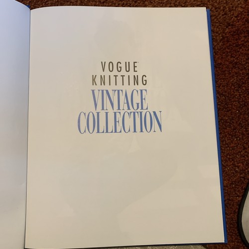 Vintage vogue knitting - vintage,