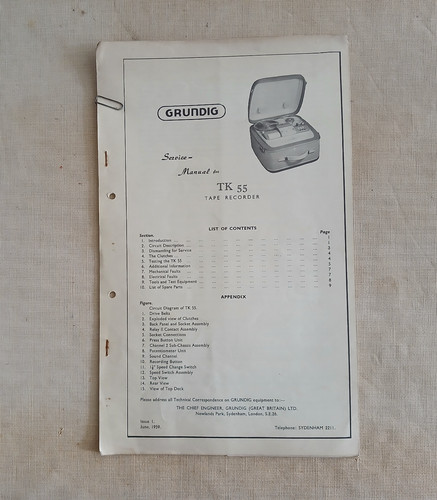 Vintage 1959 grundig - 1959,