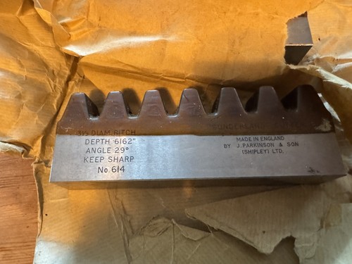 Sunderland gear planer - , cutter