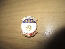 vintage middlesborough fc football badge,  issued by coffer