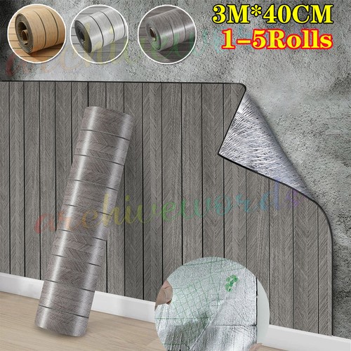 5rolls wood grain - wood, thick