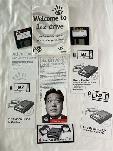Vintage iomega zip - iomega, 1gb